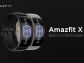 Amazfit X - первый умный браслет с изогнутым экраном (Изображение: Indiegogo)