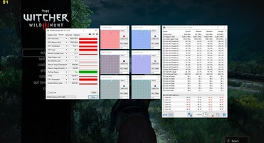 MSI GE75 8SG с Core i7-8750H, Witcher 3