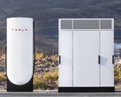 Зарядное устройство Tesla V4 Supercharger и шкаф (Источник изображения: Tesla)