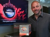 Фрэнк Азор теперь главный игровой архитектор AMD. (Изображение: Twitter/Lisa Su)