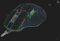 Скриншот модели Keychron M6 8K с открытым исходным кодом в FreeCAD