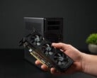 Мини-ПК Minisforum MS-02 Ultra поддерживает установку низкопрофильных видеокарт.