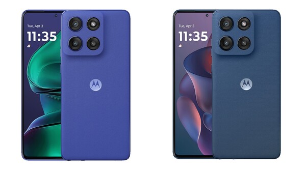 Motorola Edge 60 Stylus выпускается в двух цветах. (Источник изображения: Motorola)