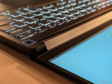 Знакомые петли и квадратный возврат кнопки питания