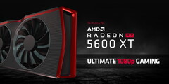 RX 5600 XT, видеокарта, представленная в разных вариантах. (Источник: AMD)