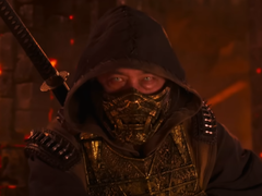 Скриншот из рекламного ролика Mortal Kombat II, в котором показан Скорпион (источник изображения: Warner Bros. YT)