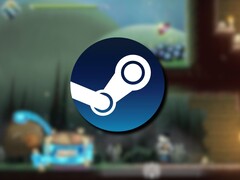 Изображение, показывающее логотип Steam и игру Monstro Maestro. (Источник изображения: Steam)