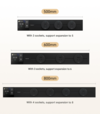 Yeelight T1 Smart Track Socket выпускается в трех вариантах длины. (Источник изображения: Xiaomi Youpin)