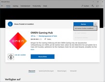 Omen Gaming Hub в магазине Windows