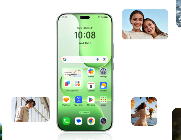 Модель Honor 600e оснащена AMOLED-дисплеем с частотой 120 Гц