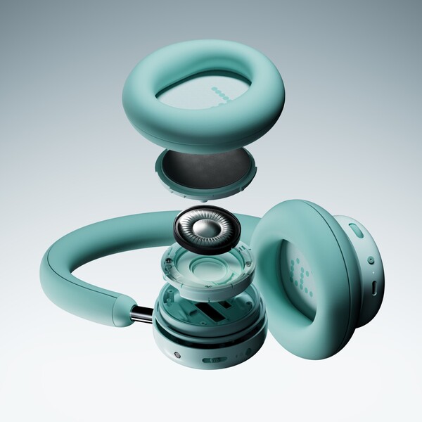 CMF Headphone Pro имеют циферблат, слайдер и настраиваемую кнопку. (Источник изображения: CMF by Nothing)