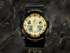 Casio GA-100GGB-1A9 (на фото) - одни из четырех новых часов серии Black and Gold. (Источник изображения: Hatyai-Nalika, отредактировано)