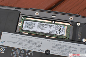 The internal NVMe SSD