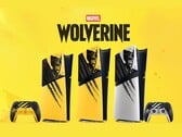 На фотографиях представлены чехлы для контроллера PS5 и консоли Marvel с изображением Росомахи