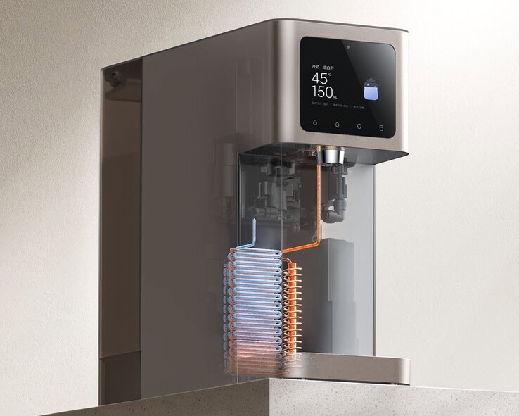 Настольный очиститель воды Mijia Desktop Water Purifier Cold Boiled Water Edition от Xiaomi уже доступен в Китае. (Источник изображения: Xiaomi Youpin)