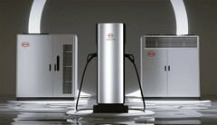 В ближайшем будущем BYD планирует создать сеть из 4 000 станций зарядки EV мощностью 1 МВт. (Источник изображения: BYD/Weibo)