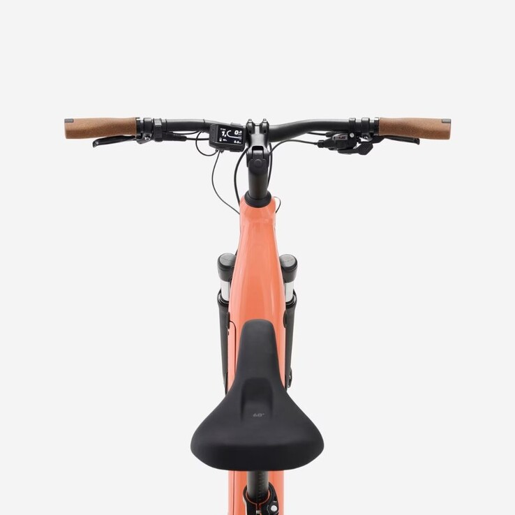 Электронный велосипед Decathlon Peach Orange Rockrider E-ACTV 500