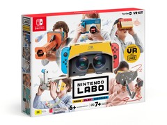 Набор Nintendo Labo VR Kit, в котором в качестве дисплея используется оригинальный Switch. (Источник изображения: Nintendo)