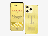 Телефон Trump T1 Phone не является "Made in USA", как было заявлено ранее. (Источник изображения: Trump Mobile)