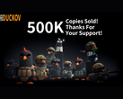 Объявление от разработчиков Escape from Dukov о продаже 500 000 копий (источник изображения: Escape from Duckov X)