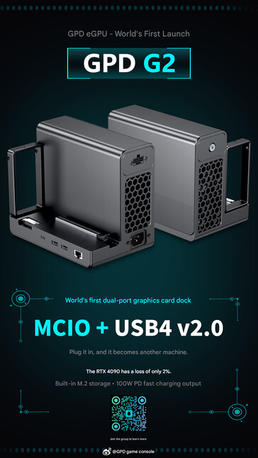 Док-станция G2 eGPU с MCIO (машинный перевод)