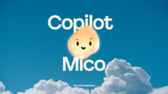 Рекламное изображение искусственного интеллекта Mico от Copilot