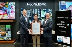 Телевизоры и дисплеи Samsung QLED телевизоры Samsung Сертификация технологии квантовых точек (Источник изображения: Samsung)