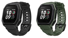 Умные часы Xiaomi Amazfit Ares доступны в черном и армейском зеленом цвете (Изображение: Amazfit)