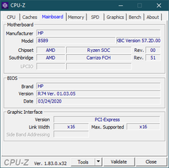 CPU-Z mainboard