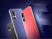 Samsung Galaxy F36 5G выпускается в кораллово-красном, роскошном фиолетовом и черном цвете искусственной кожи оникс (Источник изображения: Samsung)