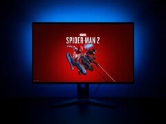 Игра «Marvel's Spider-Man 2», отображаемая на мониторе ПК