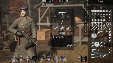 На картинке: Скриншот игрового процесса из игры Partisans 1941.