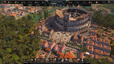 На изображении: скриншот игрового процесса из игры «Pompeii: The Legacy».