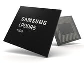 Новейший 16-ГБ модуль оперативной памяти LPDDR5 от Samsung. (Изображение: Samsung)