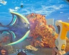 Скриншот модифицированной версии Subnautica 2 с убиваемыми существами