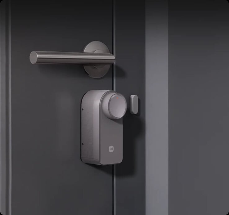 Самоустанавливающийся смарт-замок Xiaomi. (Источник изображения: Xiaomi)