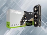 Показан графический процессор Zotac RTX 5070 Ti (Источник изображения: Zotac с правками)