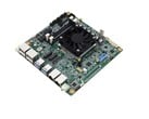 Материнская плата MIX-PT LWV1 Mini ITX от компании Aaeon выглядит как типичная компактная материнская плата формата SFF со встроенным вентилятором.