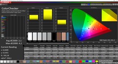 CalMAN ColorChecker (DCI-P3)