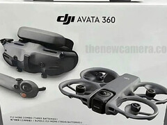 Предполагаемая розничная упаковка DJI Avata 360. (Источник изображения: via The New Camera)