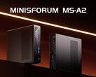 Minisforum MS-A2 теперь поставляется только с одним процессором на выбор. (Источник изображения: Minisforum)