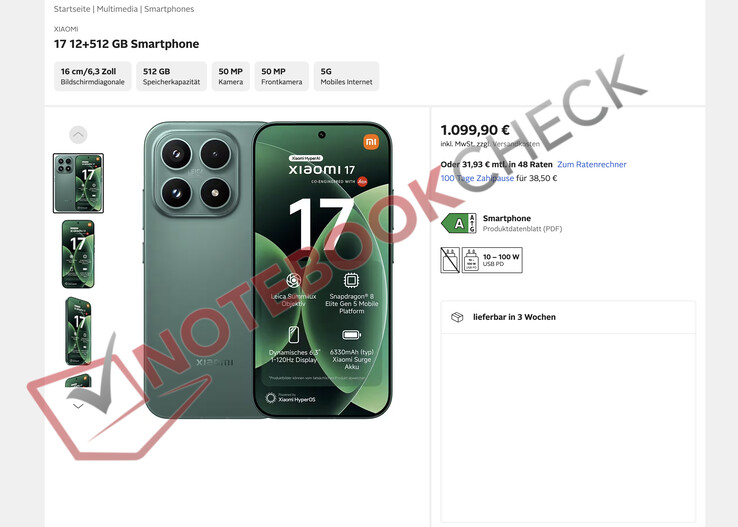 (Источник изображения: via Notebookcheck)