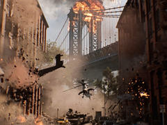 Скриншот из трейлера Battlefield 6, показывающий Манхэттенский мост в Бруклине (источник изображения: SteamDB)