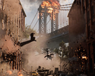 Скриншот из трейлера Battlefield 6, показывающий Манхэттенский мост в Бруклине (источник изображения: SteamDB)