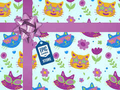 Следующей загадочной бесплатной игрой может стать Cat Quest 2 (Источник изображения: Epic Games Store)