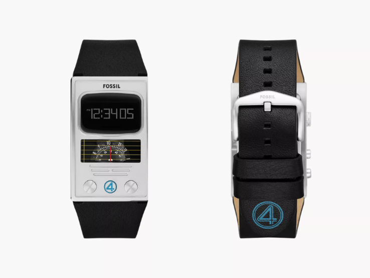 Часы Marvel x Fossil Limited-Edition Fantastic Four Watch. (Источник изображения: Fossil)
