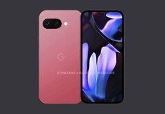 Google Pixel 9a также будет доступен в розовом цвете. (Источник изображения: Android Headlines, отредактировано)
