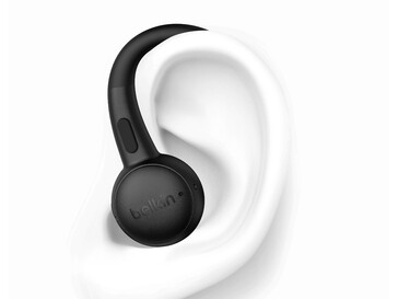 Наушники SoundForm ActiveFit оснащены силиконовыми ушными крючками для надежной фиксации. (Источник изображения: Belkin)