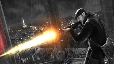 На картинке: Скриншот игрового процесса из игры The Saboteur.
