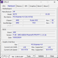 Материнская плата CPU-Z